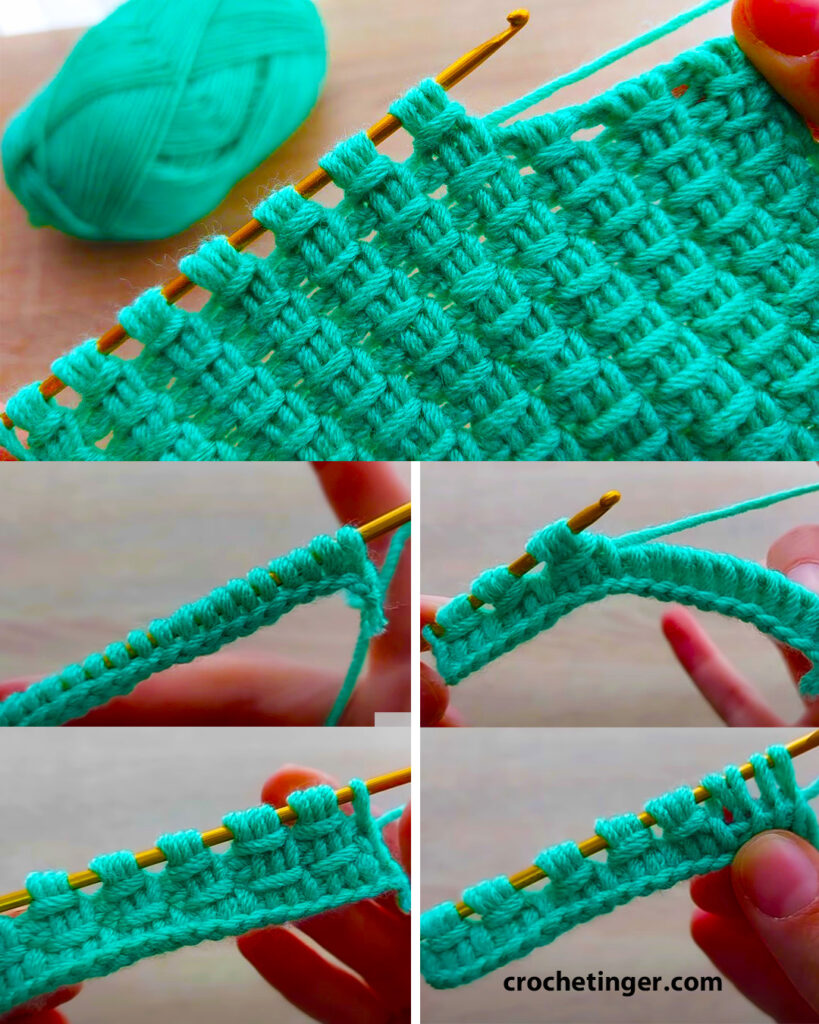 How to Create a Unique Crochet Stitch for Blankets, Rugs, and Scarves - Free Pattern