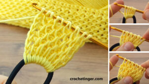 How to Crochet Hair Band with Chain Stitch