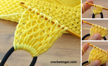 How to Crochet Hair Band with Chain Stitch