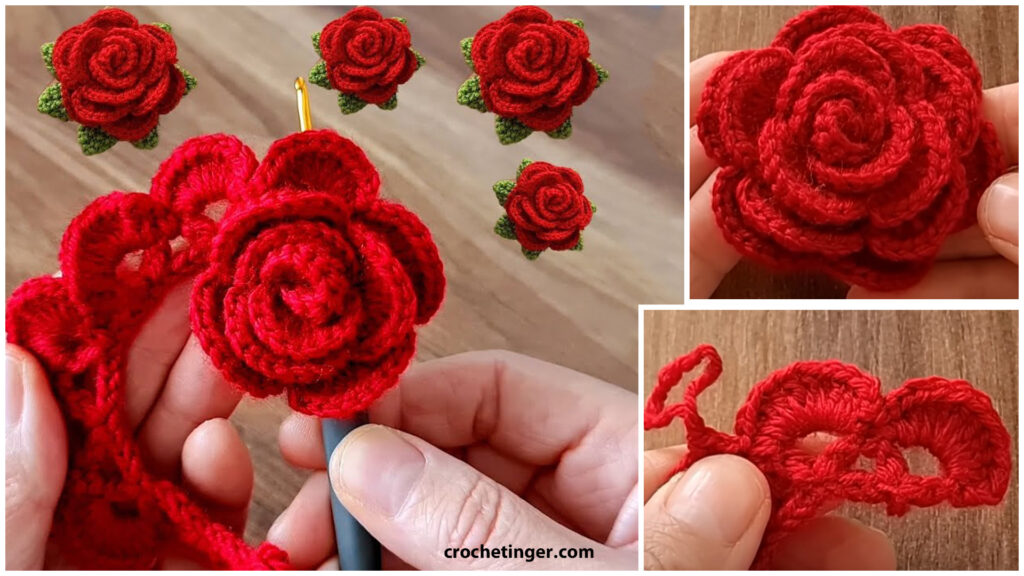 How to Crochet a Gorgeous Red Rose: A Step-by-Step Guide