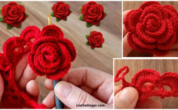 How to Crochet a Gorgeous Red Rose: A Step-by-Step Guide