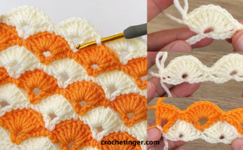 Crochet baby blanket cardigan design