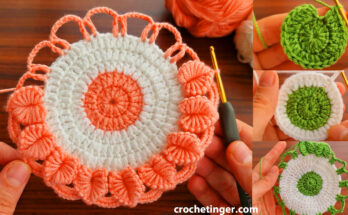 Crochet Coaster Motif